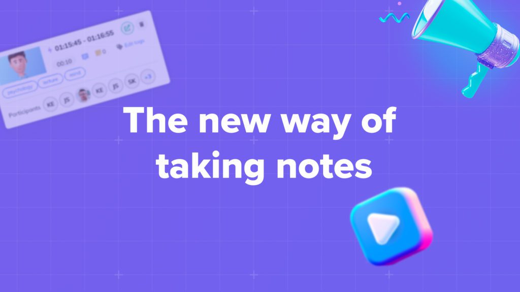 The new way of taking notes: best note taking app for students who often lose concentration